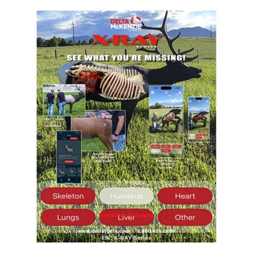 Delta McKenzie QuivAR Enabled Elk 3D Archery Target