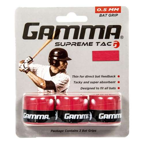 Gamma Sports Supreme Tac 0.5mm Baseball Grip
