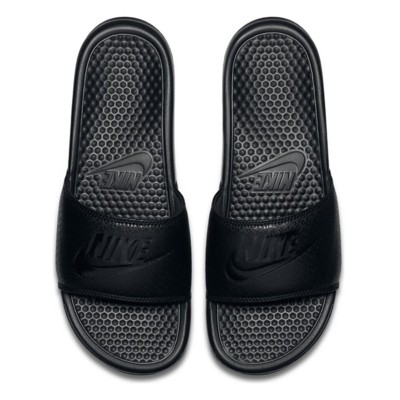 mens grey nike slides