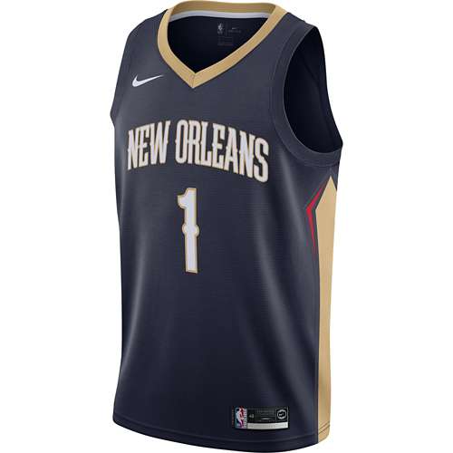 Nike New Orleans Pelicans Zion Williamson #1 Icon Edition Swingman Jersey