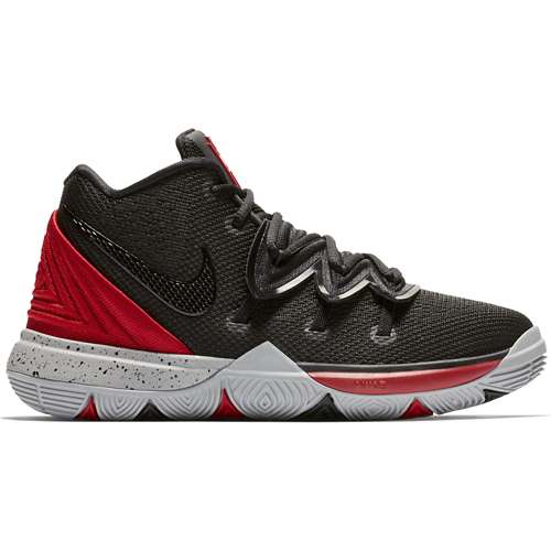 Nike boys' grade school kyrie shop 5 basketball shoes - red/black