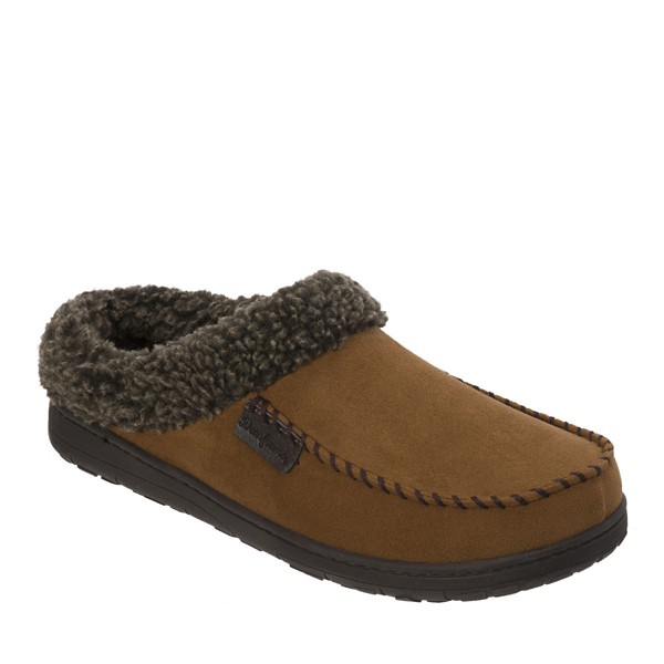 Men's Dearfoams Microsuede Slippers product image
