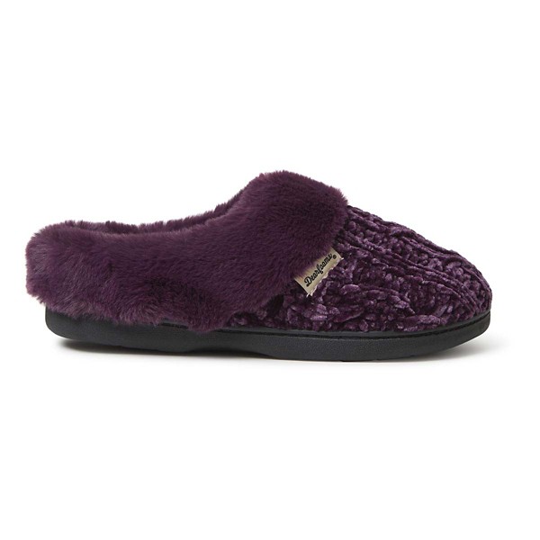Women's Dearfoams Claire Marled Chenille Knit Slippers product image