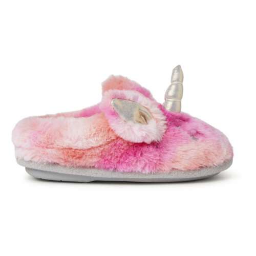 Big Girls' Dearfoams Peyton Animal Slippers