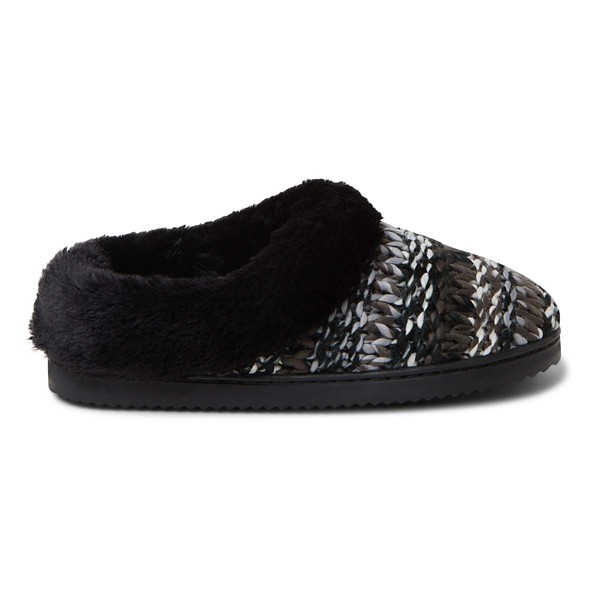 Women's Dearfoams Cora Striped Knit Slippers product image