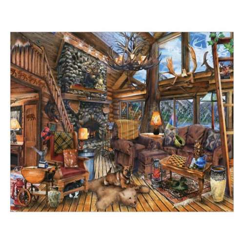 Springbok The Hunting Lodge 1000 Piece Puzzle