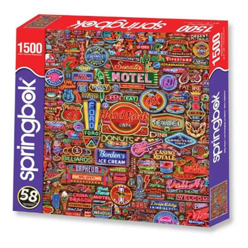 MLB Atlanta Braves Throwback Puzzle 500 ct