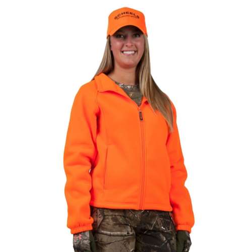 Blaze orange fleece jacket sale