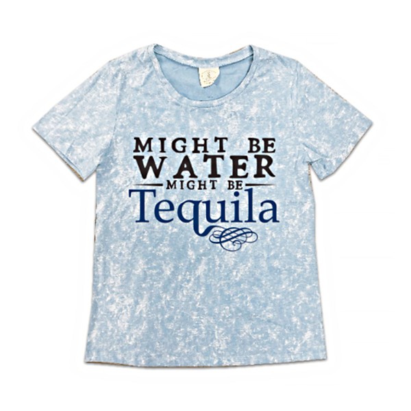 Women's Southern Grace Apparel Water Or Tequila T-Shirt product image