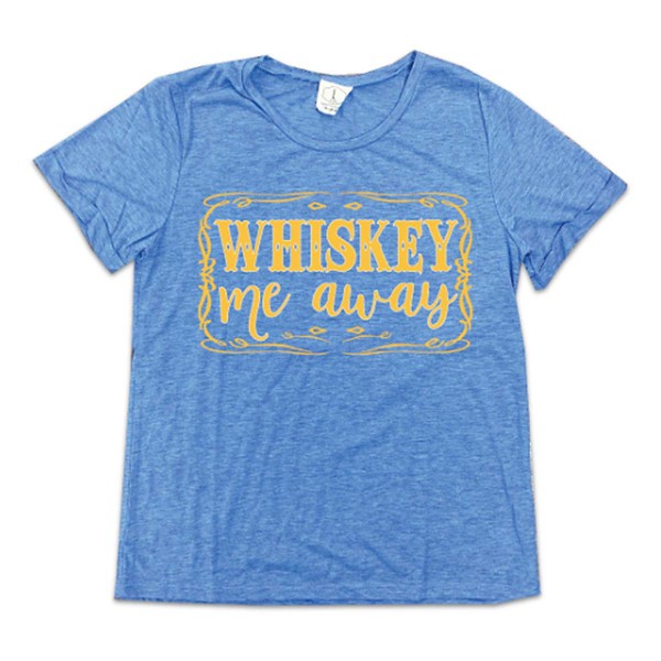 Women's Southern Grace Apparel Whiskey Me Away T-Shirt product image