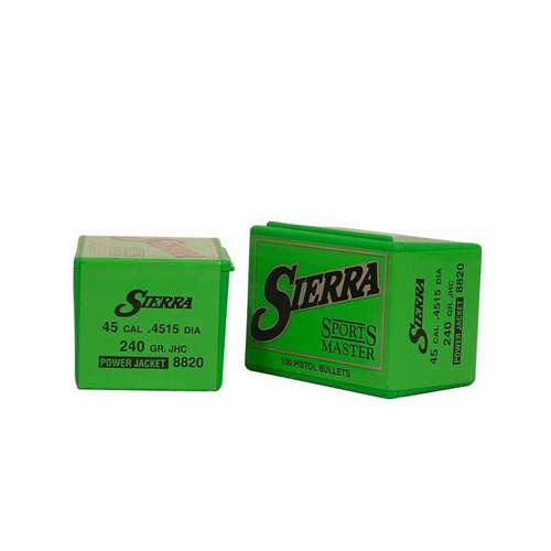 Sierra Bullet .45 .4515 240gr JHC