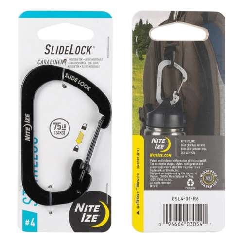 Nite Ize Side Lock #4 Stainless Steel Carabiner