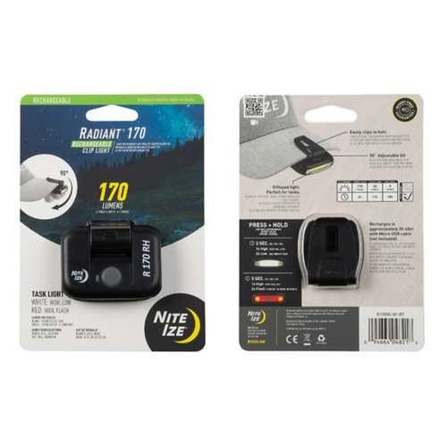 Nite Ize Radiant 170 Rechargeable Clip Light