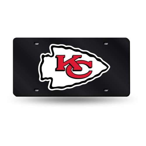 Rico Industries Kansas City Chiefs Black Laser Cut Tag