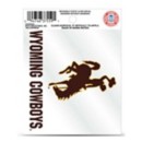 Rico Industries University of Wyoming Cowboys Logo Decal