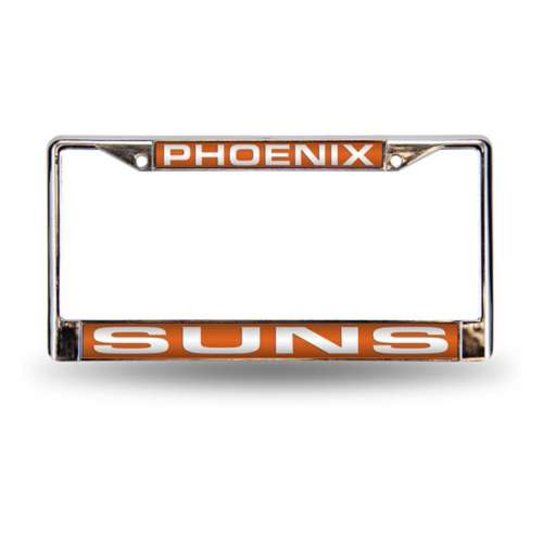 Rico Industries Phoenix Suns Laser Cut Chrome License Plate Frame
