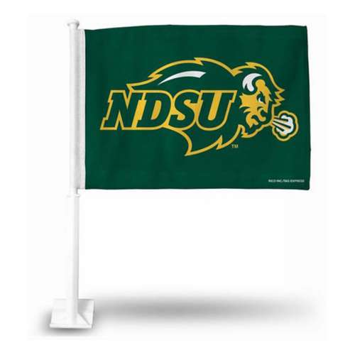 Rico North Dakota State Bison Car Flag