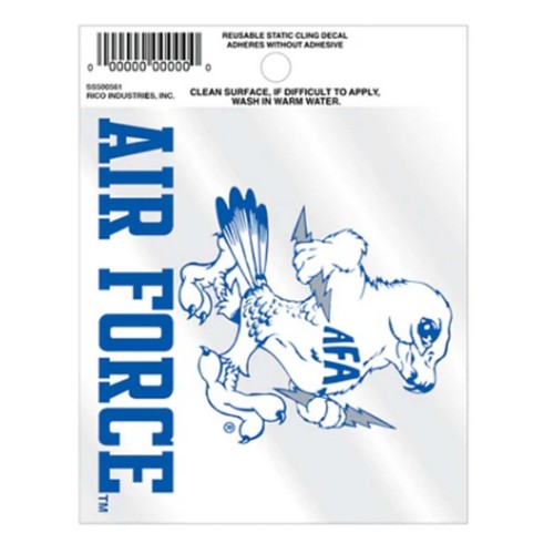 Rico Industries Air Force Falcons Cling Decal - Primary Image
