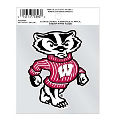 Wisconsin Badgers CARDINAL 6x6 Car Magnet - 57121515