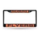 Rico Industries Philadelphia Flyers Black Laser Cut Black Chrome License Plate Frame