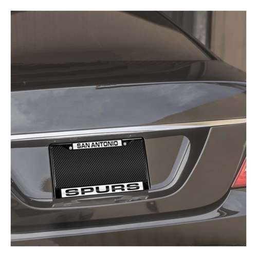 Denver Broncos Black Laser Chrome License Plate Frame