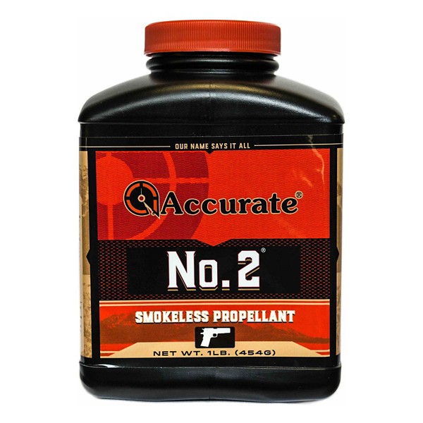 ACCURATE POWDER Accurate No. 2 Smokeless Pistol Reloading Powder
