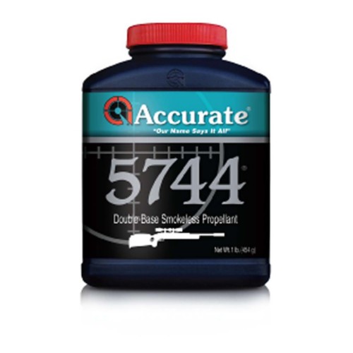 Accurate 5744 Double-Base Smokeless Rifle Reloading Powder - Primary Image
