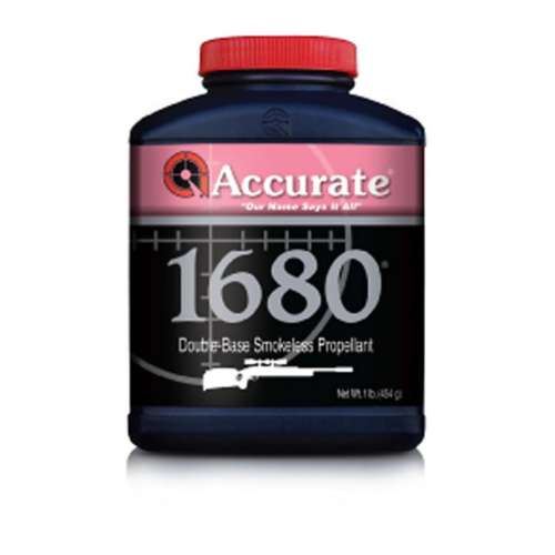 Accurate 1680 Double-Base Smokeless Rifle Reloading Powder