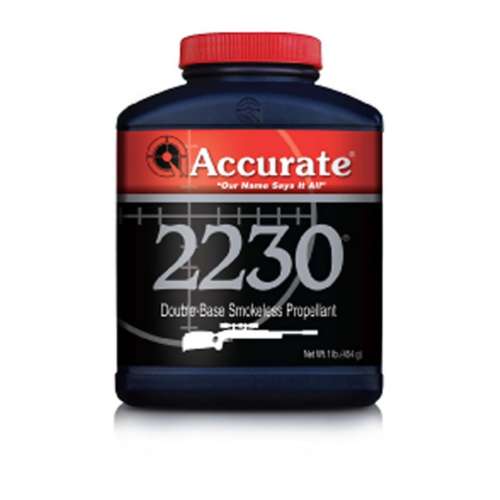 Accurate 2230 Double-Base Smokeless Rifle Reloading Powder