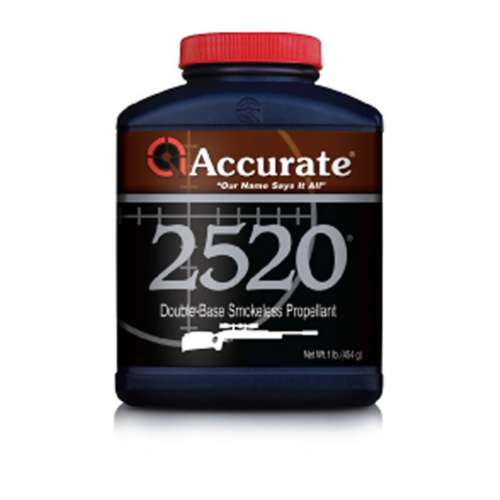 Accurate 2520 Double-Base Smokeless Rifle Reloading Powder