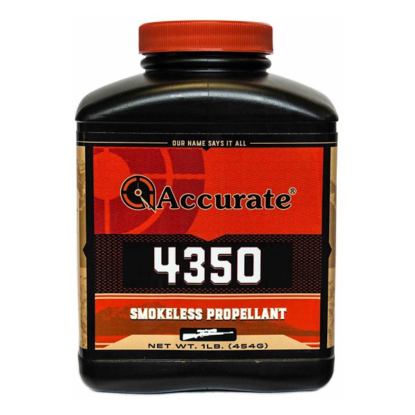 ACCURATE POWDER Accurate 4350 Single Base Smokeless Rifle Reloading Powder