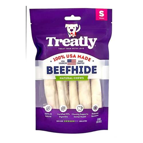 Treatly Beefhide Natural Chew 5 Pack