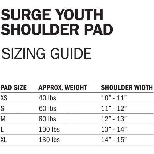 Youth Riddell Surge Shoulder Pad