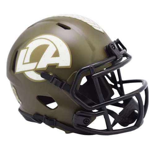 Riddell Los Angeles Rams 2022 Salute To Service Mini Helmet