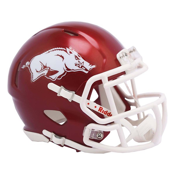 Photos - Other Decoration Riddell Arkansas Razorbacks Replica Speed Mini Helmet 09585590154