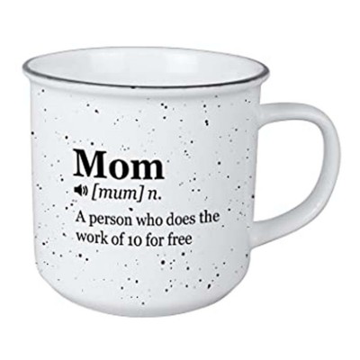 Carson Home Accents Mom Definition Vintage Mug