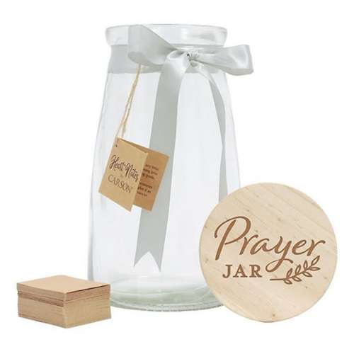 Carson Home Accents Prayer Heartnote Jar