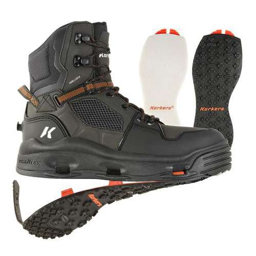 Men's Korkers Terror Ridge Wader Fly Fishing Wading Boots