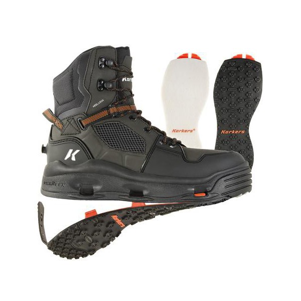 Men's Korkers Terror Ridge Wader Fly Fishing Wading Boots product image
