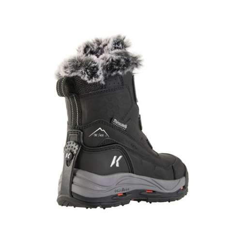 Korkers Women's Snowmageddon Boa Winter Boots Black 11