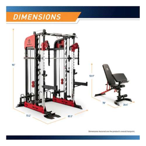 Marcy pro power discount cage and utility bench