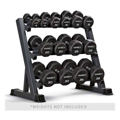 Dumbbell kit with discount rack