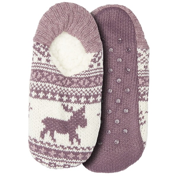 Women's Sof Sole Fireside Easily A Moosed Slipper Ankle Socks product image