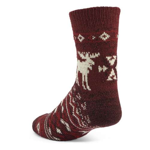 Men's Sof Sole Fireside Moose-Tec Crew Socks