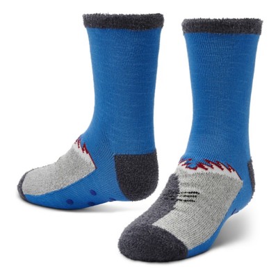 Boys' Sof Sole Fireside Shark Crew Socks