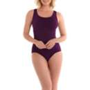 Women's Penbrooke Plus Size Cross Back Krinkle One Piece Swimsuit