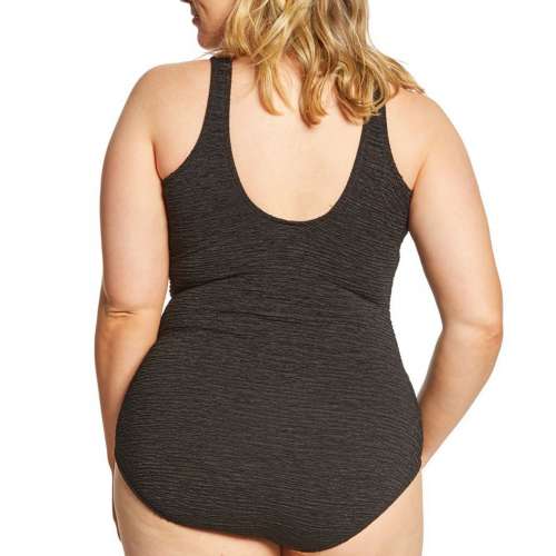 Women's Penbrooke Mock Krinkle One Piece Swimsuit