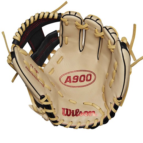 2024 Wilson A900 PF115 Pedroia Fit 11.5" Infield Baseball Glove