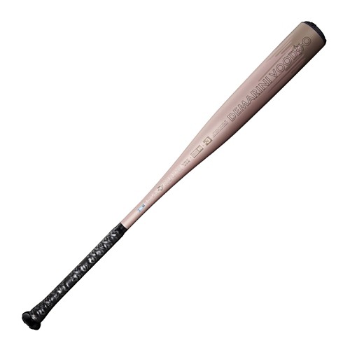 2025 DeMarini Rose Gold Voodoo One (-3) BBCOR Baseball Bat