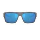 Costa Del Mar Taxman Sunglasses - Matte Gray / Blue Mirror 580G
